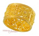 22Kt Gold Wide Band - Click here to buy online - 308 only..