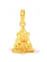 Ganesh Pendant (22K Gold) - Click here to buy online - 220 only..