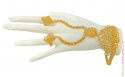 22Kt Gold Bridal Panja Bracelet  - Click here to buy online - 1,393 only..