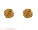 Click here to View - 22K Gold  Earrings with stones  