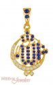 Allah  Gold  Pendant - Click here to buy online - 232 only..