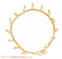 Gold two tone bracelet - Click here to buy online - 297 only..