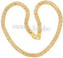 Click here to View - 22 Kt Gold Mens Two Tone Chain 
