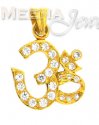 22 Kt Gold Pendant - Click here to buy online - 113 only..