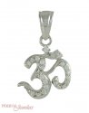 18K Gold OM pendant - Click here to buy online - 190 only..