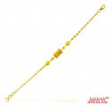 22Kt Gold TwoTone Bracelet  - Click here to buy online - 763 only..