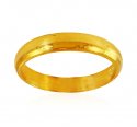 22k Gold Plain Band  - Click here to buy online - 380 only..