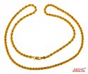 22 Kt Gold Rope Chain - Click here to buy online - 870 only..