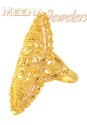 22Kt Ladies Ring (Filigree Work) - Click here to buy online - 220 only..