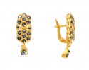 22Kt Gold Sapphire Clipons - Click here to buy online - 350 only..