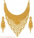 Bridal Filigree Necklace Set