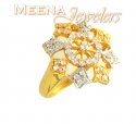 22 Kt Gold Ladies Signity Ring - Click here to buy online - 274 only..