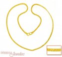 22Kt Gold Chain (18 Inch) - Click here to buy online - 400 only..