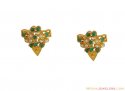 Emerald Earring (22K) - Click here to buy online - 573 only..