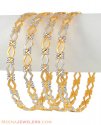 22Kt Gold 2tone Bangles - Click here to buy online - 2,356 only..