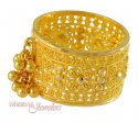 22Kt Gold Wide Ring - Click here to buy online - 330 only..