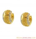 22k Clip on Earrings(2 Tone) - Click here to buy online - 251 only..