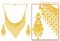 22Kt Gold Filigree Set - Click here to buy online - 2,249 only..