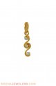 18K Designer Diamond Pendant - Click here to buy online - 225 only..