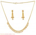 Click here to View - Fancy Gold Necklace set 