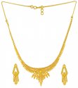 Click here to View - Yellow Gold Three Piece Necklace Set 