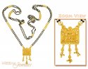 Long Mangalsutra (22Kt Gold) - Click here to buy online - 1,086 only..