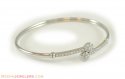 Click here to View - White gold bangle / bracelet 