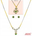 Diamond Necklace Set ( Fancy) - Click here to buy online - 6,812 only..