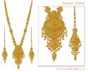 22k Gold Bridal Set - Click here to buy online - 5,607 only..