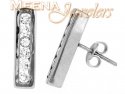 18Kt White Gold Earring - Click here to buy online - 272 only..