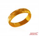 22K Gold Band - Click here to buy online - 1,058 only..