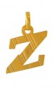 Click here to View - 22Kt Initial (Z) Pendant 