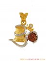 Click here to View - Gold 2 tone om pendant 