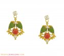 22K Gold Earrings - Click here to buy online - 409 only..