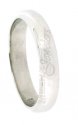 18Kt White Gold Wedding Band - Click here to buy online - 243 only..