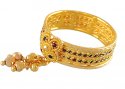 22Kt Gold band with Dangling - Click here to buy online - 277 only..