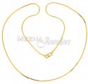 22 Kt Gold Chain - Click here to buy online - 213 only..