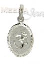 Click here to View - 22 Kt White Gold Pendant 
