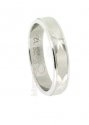 18Karat White Gold Designer Wedding Band - Click here to buy online - 182 only..