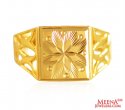 22 Karat Gold Mens Ring - Click here to buy online - 558 only..