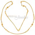 Click here to View - 22 Kt Gold Fancy Long Chain 