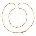 22kt Gold Two Tone Balls Chain - Click here to buy online - 688 only..