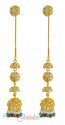 Click here to View - 22Kt Gold Long Earrings 