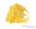 22k Filigree Designer Ring - Click here to buy online - 284 only..
