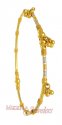 Gold Two tone Bangle