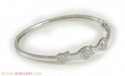 Click here to View - Signity White Gold Bangle 