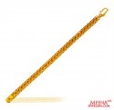 22kt Gold Mens  Bracelet  - Click here to buy online - 2,360 only..