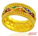 22kt Gold Fancy Ladies Ring - Click here to buy online - 683 only..
