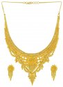 Gold Necklace Set - Click here to buy online - 1,810 only..
