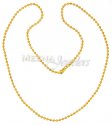 22 Kt Gold Chain - Click here to buy online - 484 only..